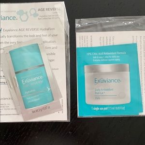 Exuviance peel pads and hydra firm serum sets